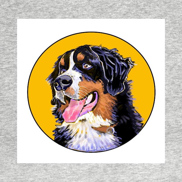 BERNER DOG GOLD by MarniD9